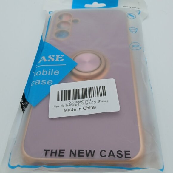 New in Packaging Phone Case for Galaxy A14 5G (Purple) - Picture 1 of 1